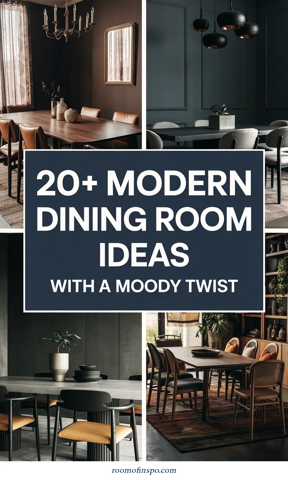 Transform Your Home with a Bold Moody Dining Room